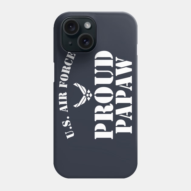 Best Gift for Army - Proud U.S. Air Force Papaw Phone Case by chienthanit