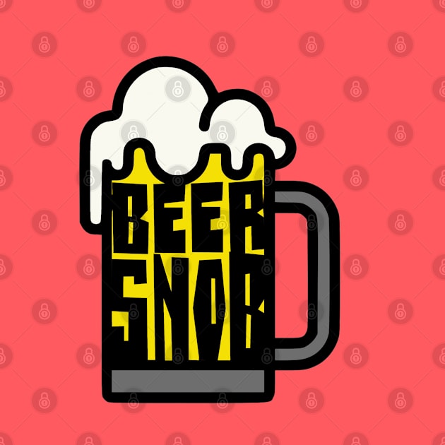 Beer Snob by MidniteSnackTees