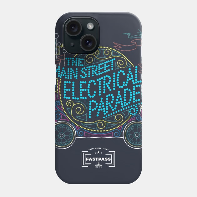 Main Street Electrical Parade Phone Case by fastpassfacts