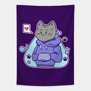 cute catboy Tapestry