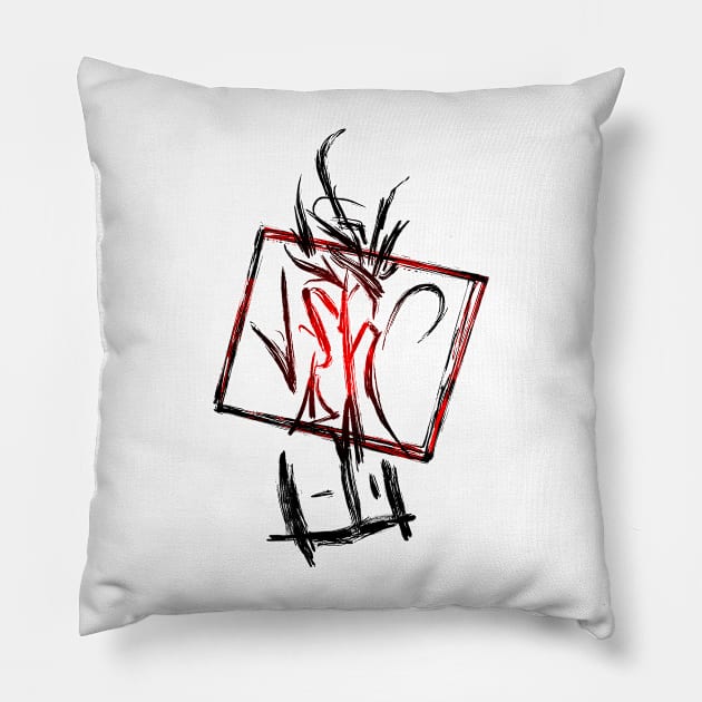 Square Of Juailiiau Pillow by ngmx