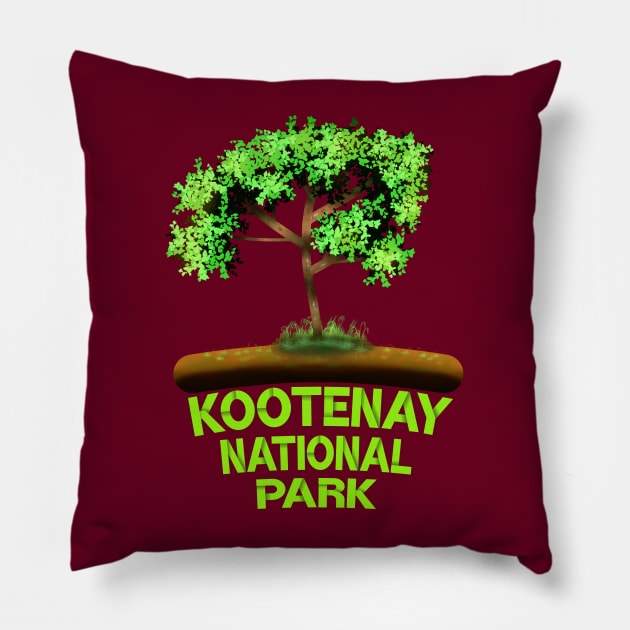 Kootenay National Park Pillow by MoMido