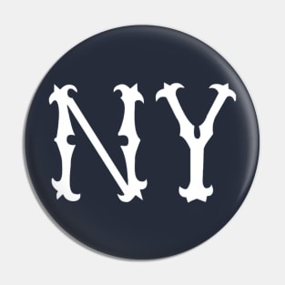 New York Highlanders Logo Design Pin