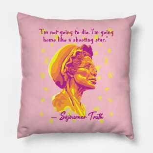 Sojourner Truth Portrait and Quote Pillow