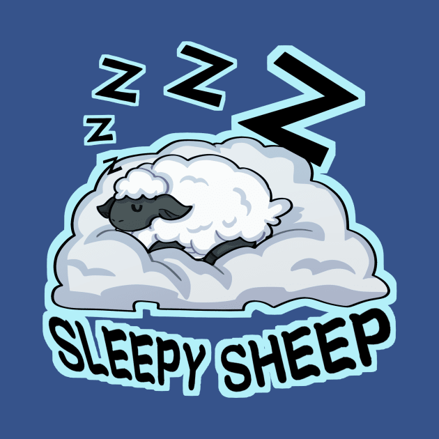 Sleepy Sheep by Ashe Cloud