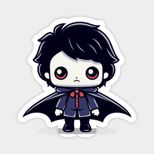 Kid Vampire Halloween Character Magnet