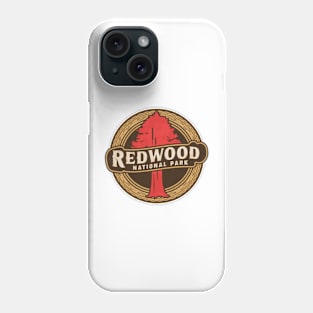 Redwood National Park Retro Phone Case