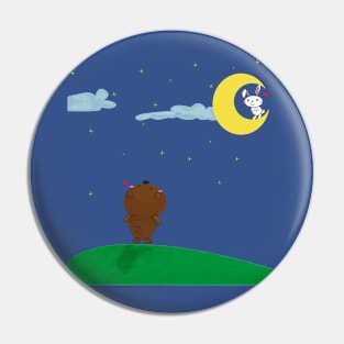 My Beloved Bunny, Stuck on the Moon Pin