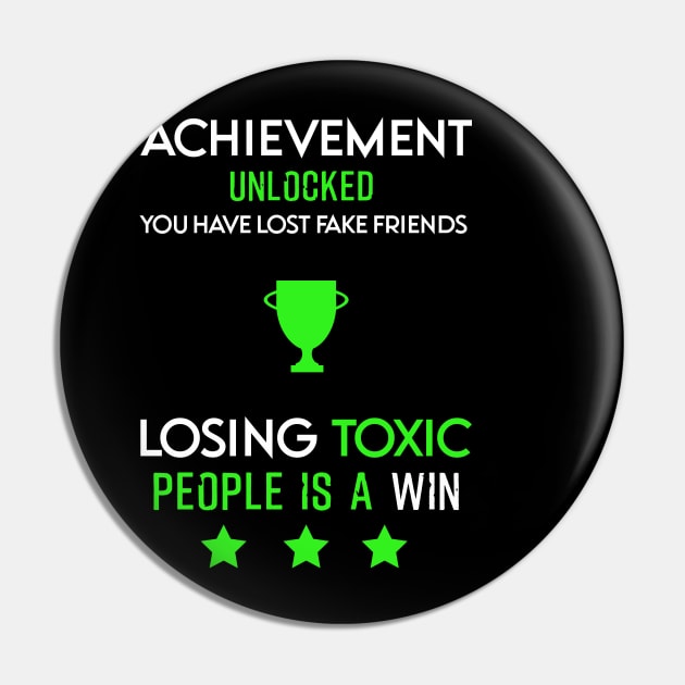 Losing toxic people is a win HCreative ver 8 Pin by HCreatives