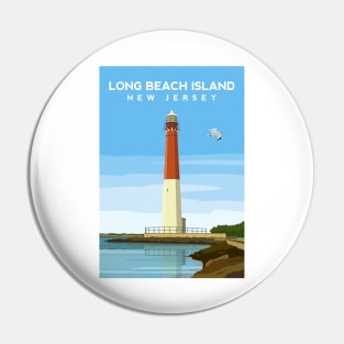 Barnegat Lighthouse, Long Beach Island, New Jersey Pin