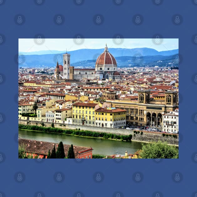 Overview of Florence, Italy by Debbie-D-Pics