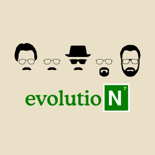 Walter White Evolution T-Shirt