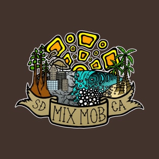 MIX MOB Paradise Found SD CA T-Shirt