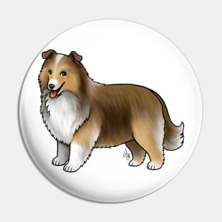 Dog - Shetland Sheepdog - Sable Pin