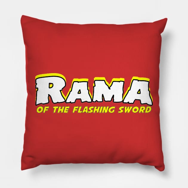 Rama Logo 1 Pillow by Blue Moon Comics Group