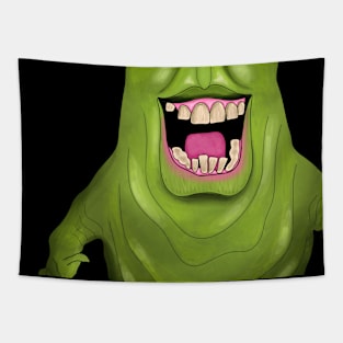 Ghostbusters Slimer Tapestry