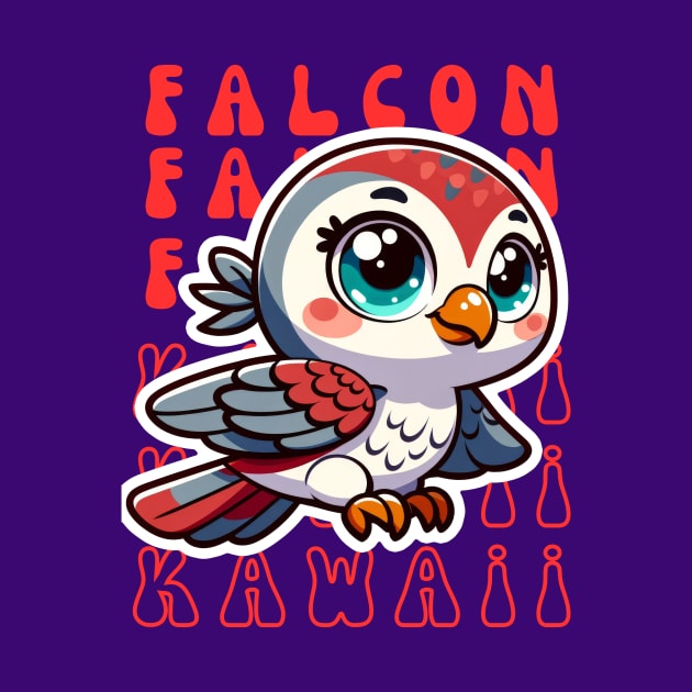 Kawaii Falcon by TranquilAsana