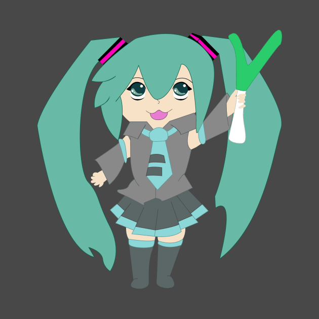 Chibi Mike Hatsune by RenYi