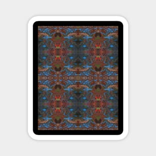 Abstract Pattern 23 Magnet