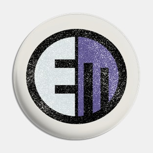 Elongated Man Logo Pin