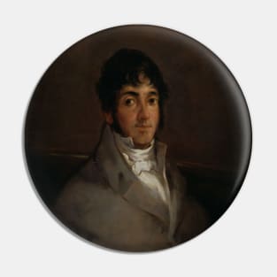 Portrait of Isidoro Maiquez by Francisco Goya Pin