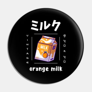 Milk Japan Japanese Vintage Since Retro Established Pin