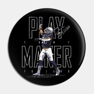 Tony Pollard Dallas Play Maker Pin