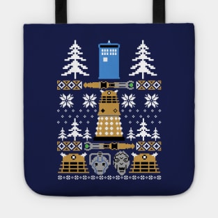 Doctor Who Ugly Sweater Tote