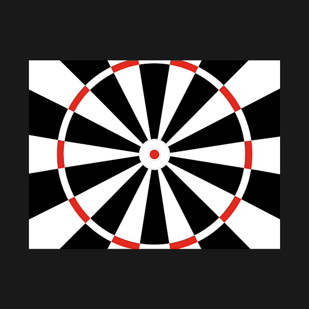 Dartboard For Dart by HananAlshehri