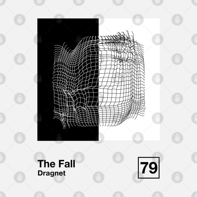 The Fall / Minimalist Style Graphic Artwork Poster Design by saudade