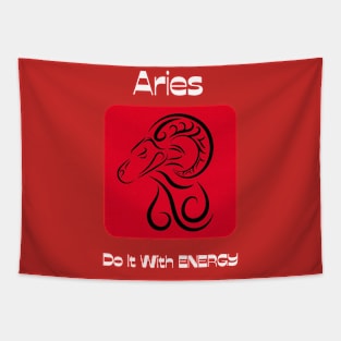 Aries Do It With ENERGY Tapestry