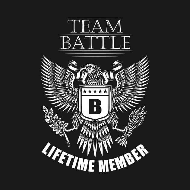 Battle Name Team Shirt Battle Lifetime Member by Luxury Olive Digital