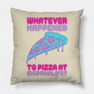 Pop Art Pizza Pillow