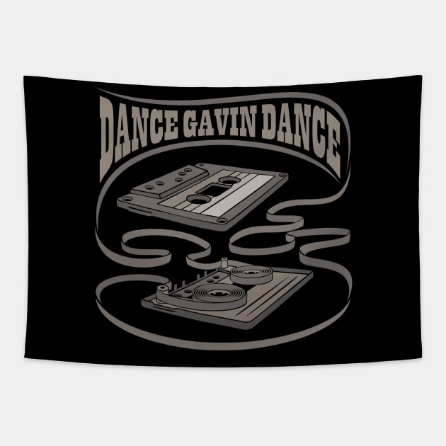 Dance Gavin Dance Exposed Cassette Tapestry by Vector Empire