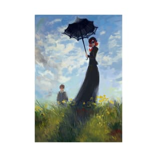 nanny with a parasol T-Shirt