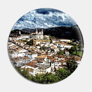 Ouro Preto, World Heritage City Pin