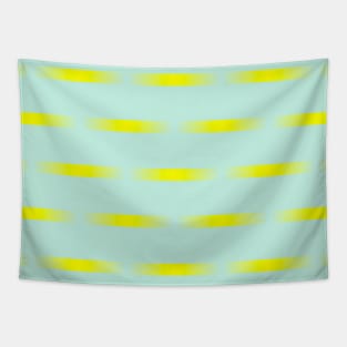 Mint and yellow stitching Tapestry