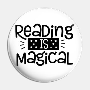 Reading Is Magical Pin