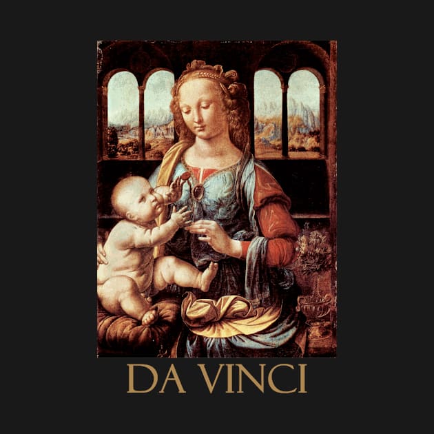 The Madonna of the Carnation by Leonardo da Vinci by Naves