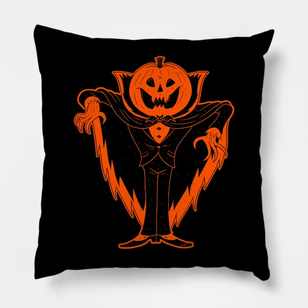 Vintage Vampkin Pillow by chrisraimoart