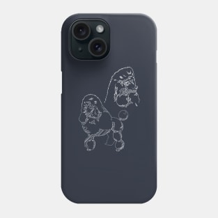 Poodle Phone Case