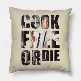 Anthony Bourdain - Cook Free Or Die Pillow