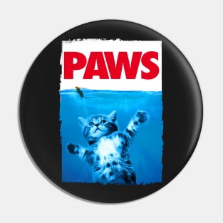 PAWS 80s Movie Parody Pin