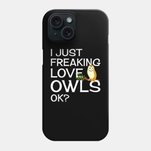 Night Owls Bird Phone Case