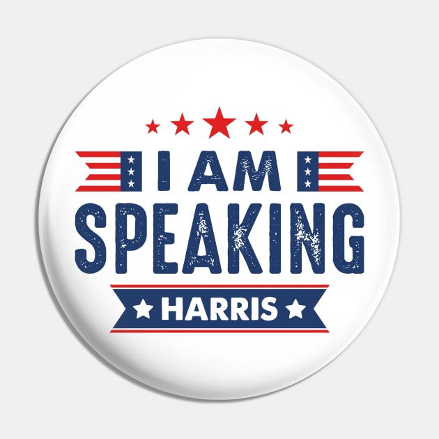 I'm Speaking Kamala Harris Pin by oskibunde