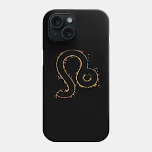 Leo Zodiac Art Phone Case