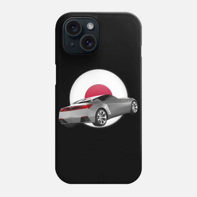 Acura advanced sports car concept  06 Phone Case by Stickers Cars