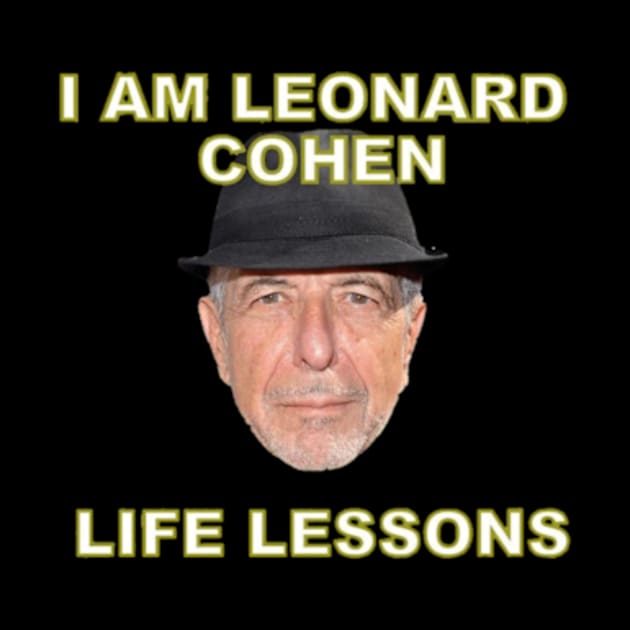 Leonard Cohen by shadowNprints