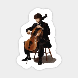 Cello desing Magnet
