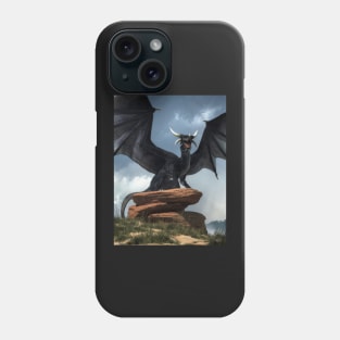 Black Dragon Phone Case